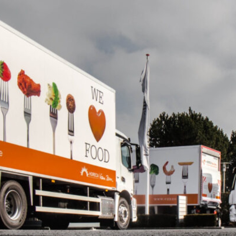 Horeca Van zon camions carmans