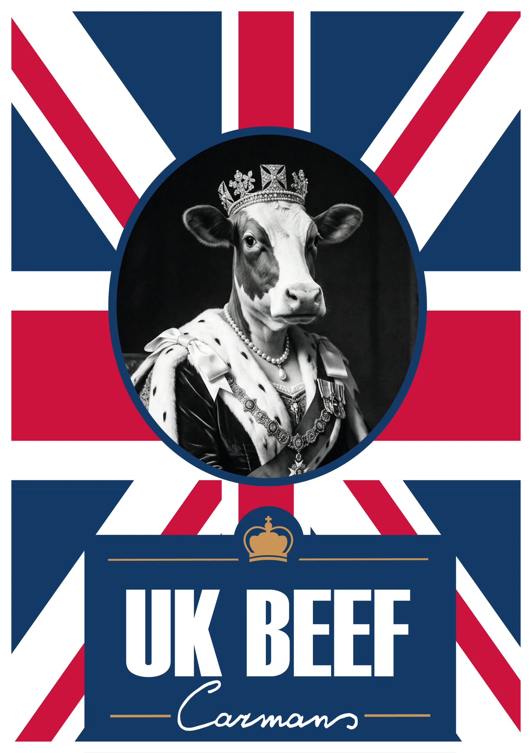 UK Beef logo carmans
