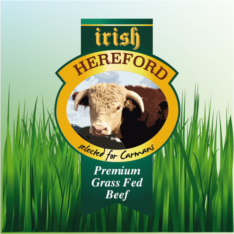 irish hereford prime beef logo carmans